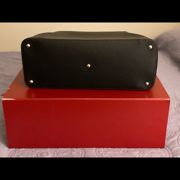 AUTHENTIC CARTIER LEATHER HANDBAG - Picture 4 of 8